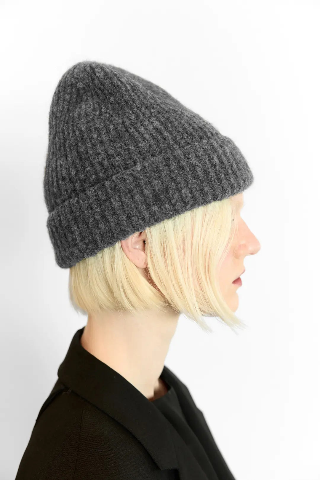 Piper Beanie in Dark Grey