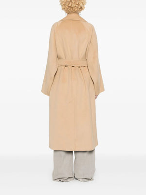 Orense Cashmere Blend Robe Coat in Beige