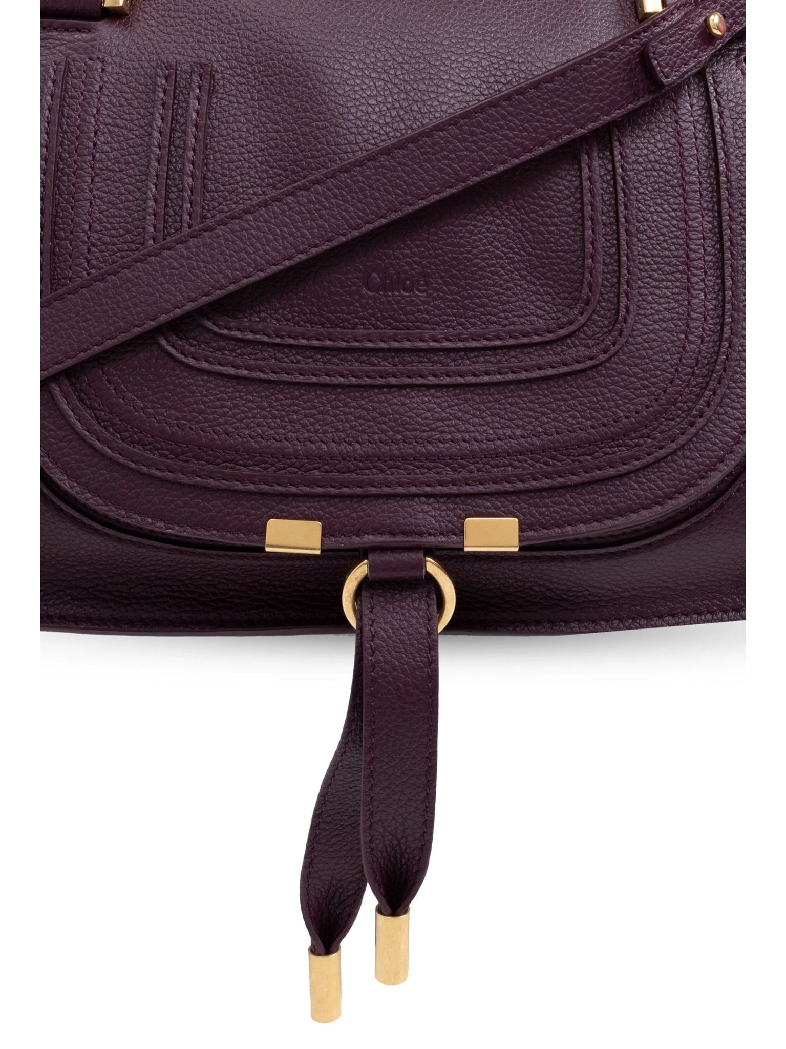 Marcie Small Double Carry Bag in Dimness Purple