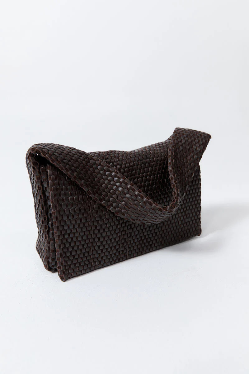 Lattice Everyday Satchel in Coffee