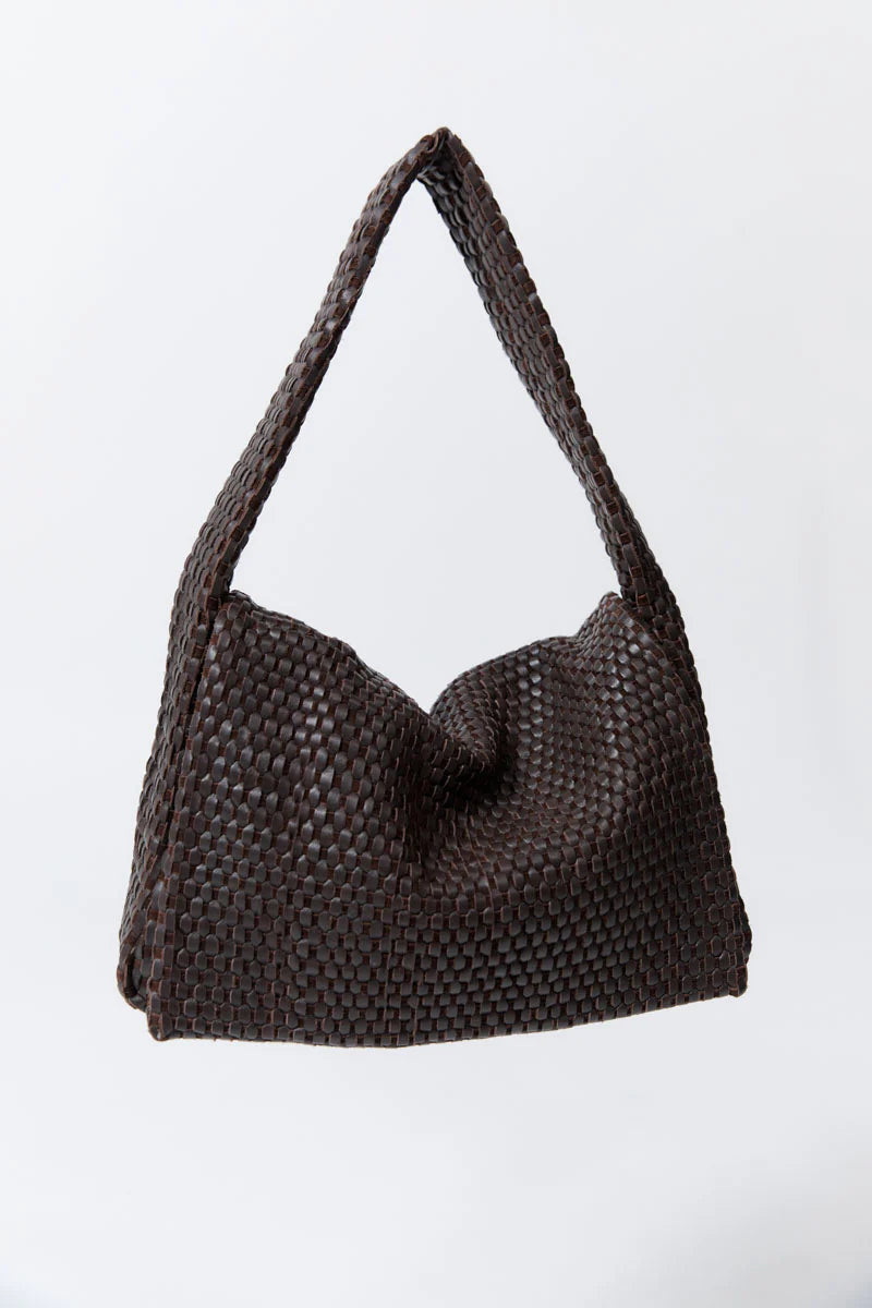 Lattice Everyday Satchel in Coffee