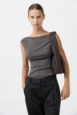 Lattice Everyday Satchel in Coffee