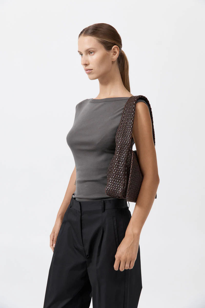 Lattice Everyday Satchel in Coffee