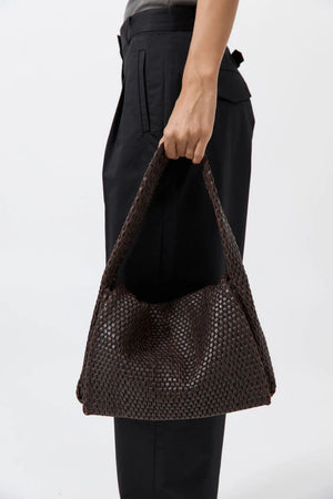 Lattice Everyday Satchel in Coffee