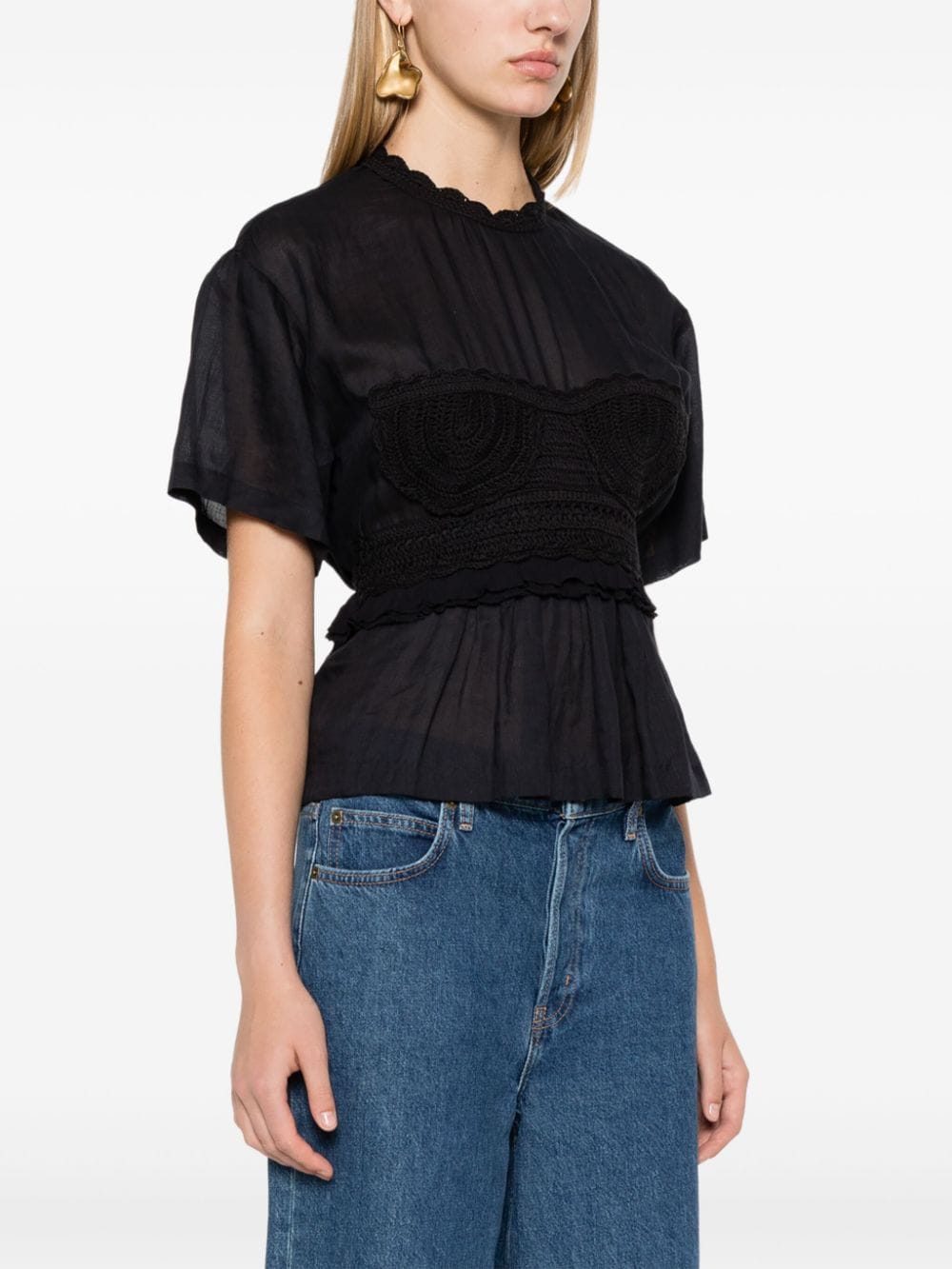 Cari Top in Black