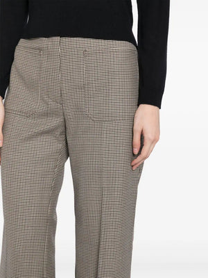 Christophe Pant in Brown Houndstooth