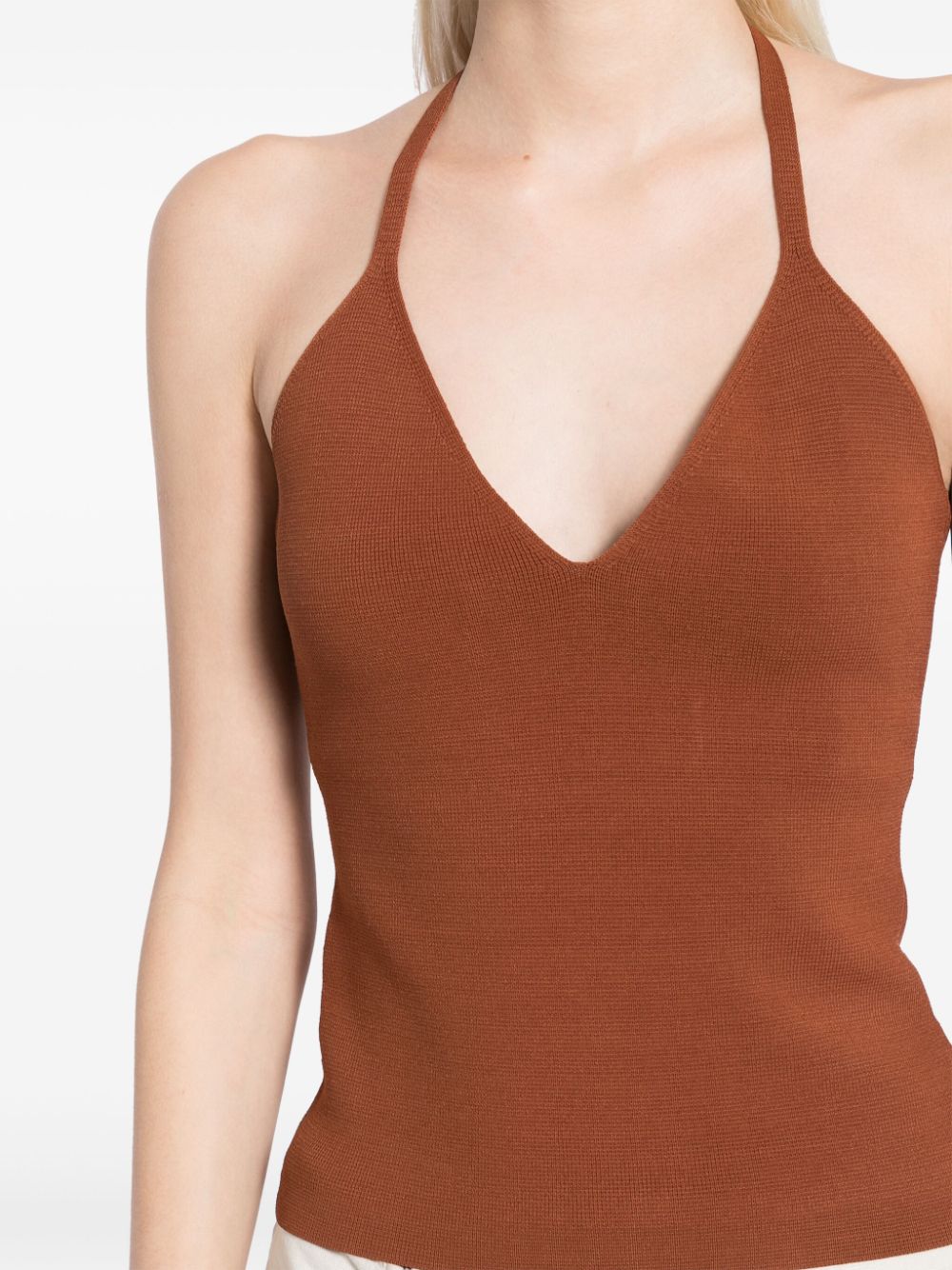 Claudette Top in Rust