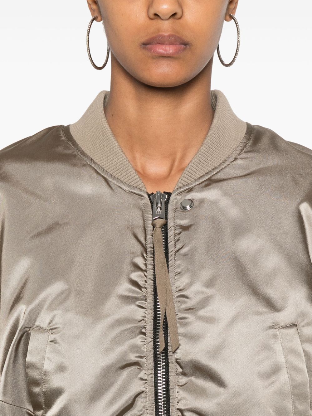 Jett Bomber Jacket in Sage