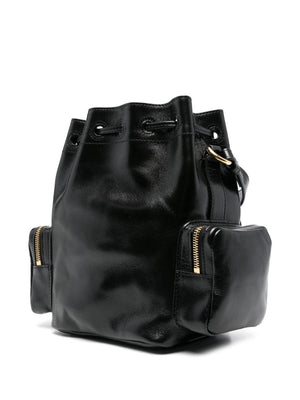 Camera Bucket Bag in Black