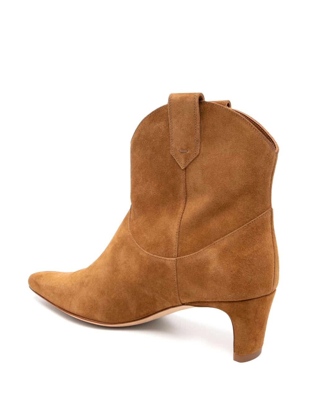 Western Wally Ankle Boot in Tan