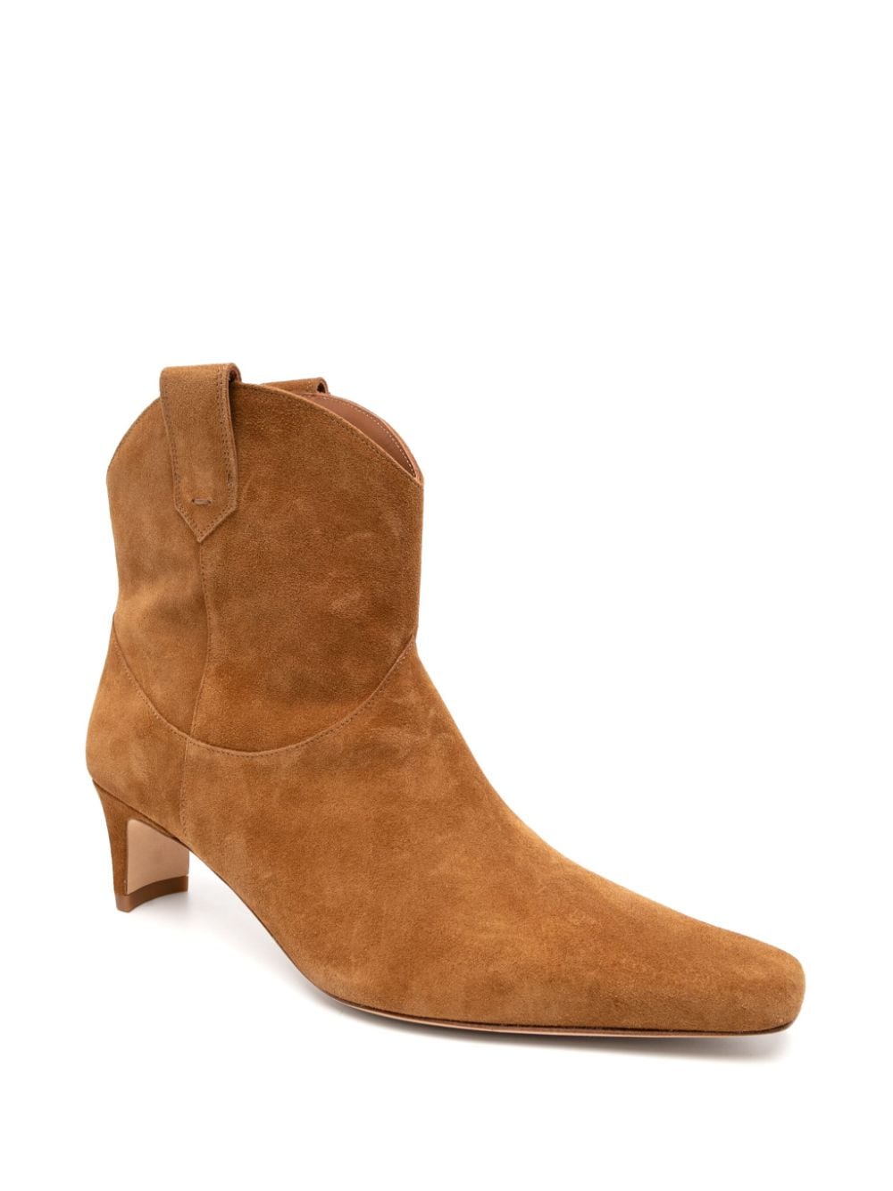 Western Wally Ankle Boot in Tan