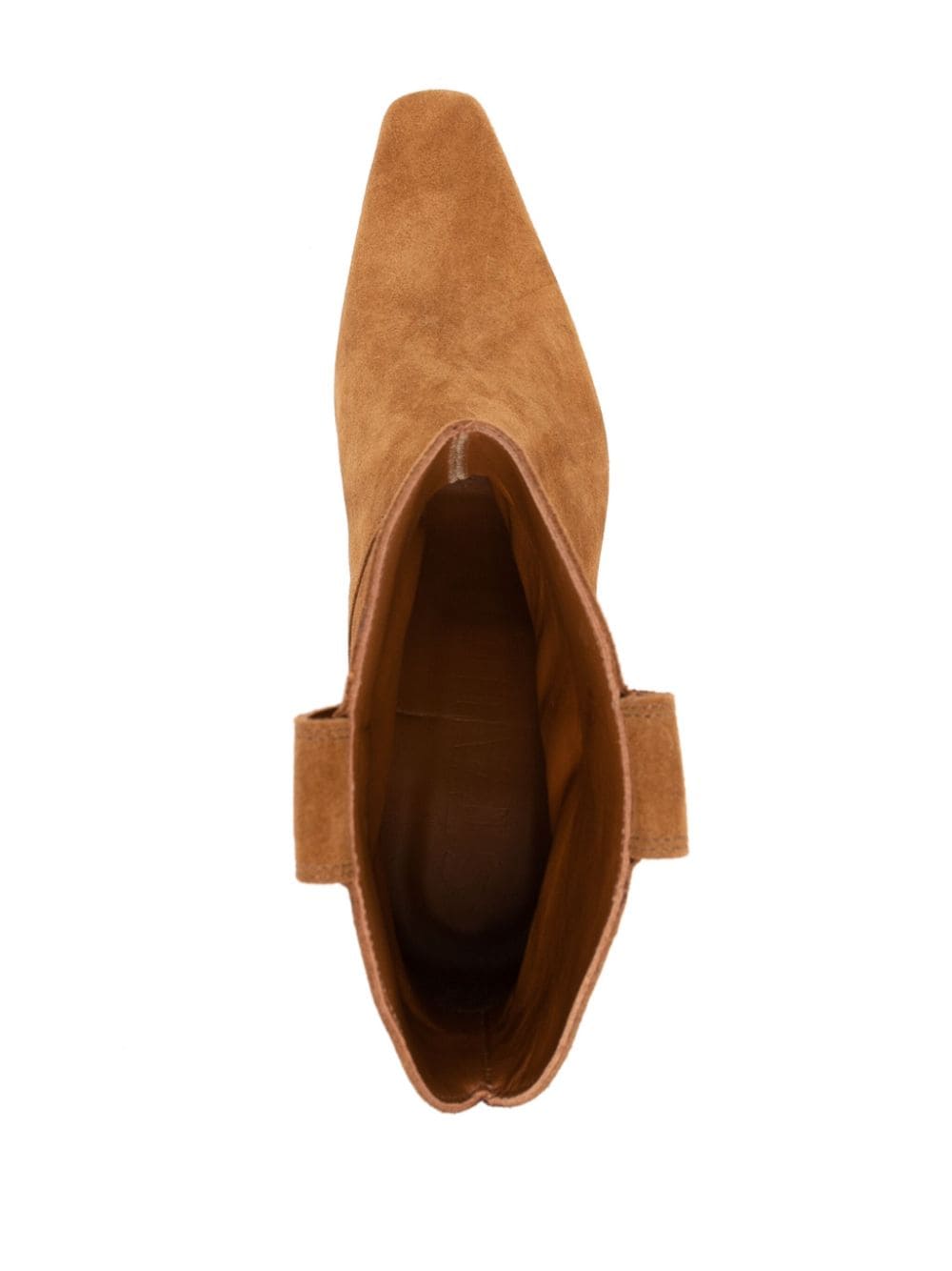 Western Wally Ankle Boot in Tan