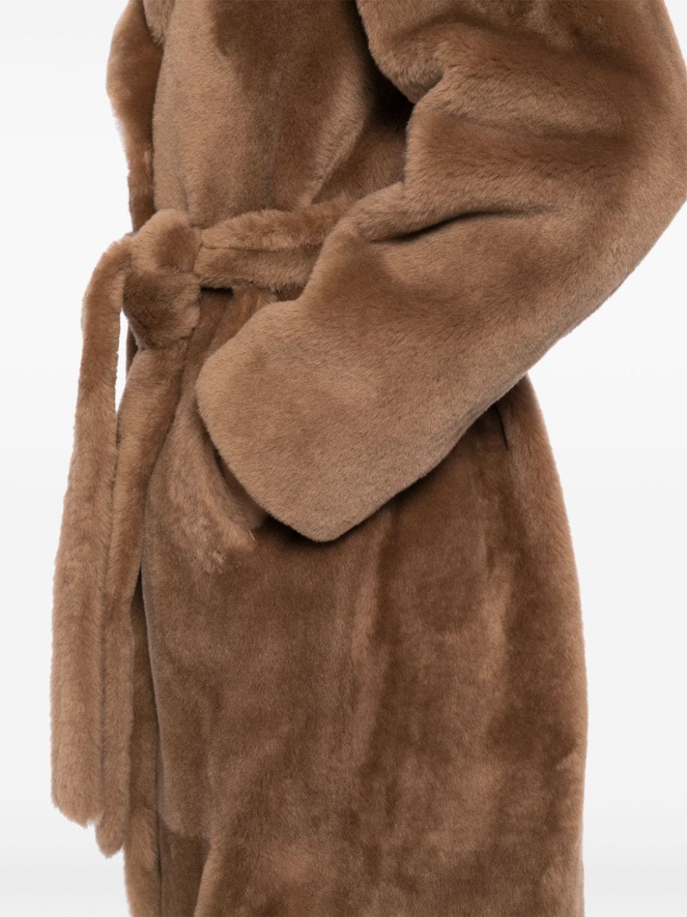 Manteau 120cm Coat in Brown