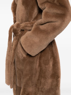 Manteau 120cm Coat in Brown