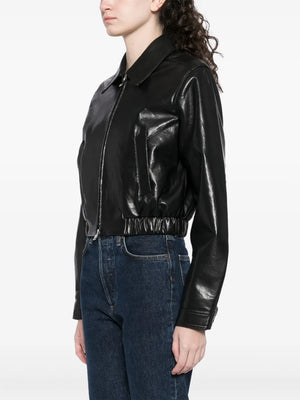 Essie Jacket in Black styled with denim - Perfect for adding structure to casual outfits.