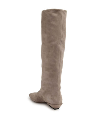 Bettina Boot in Taupe