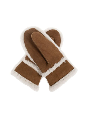 Gants Mittens in Havane/Canvas