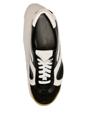 Track Sneaker in Black/White