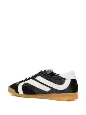 Track Sneaker in Black/White