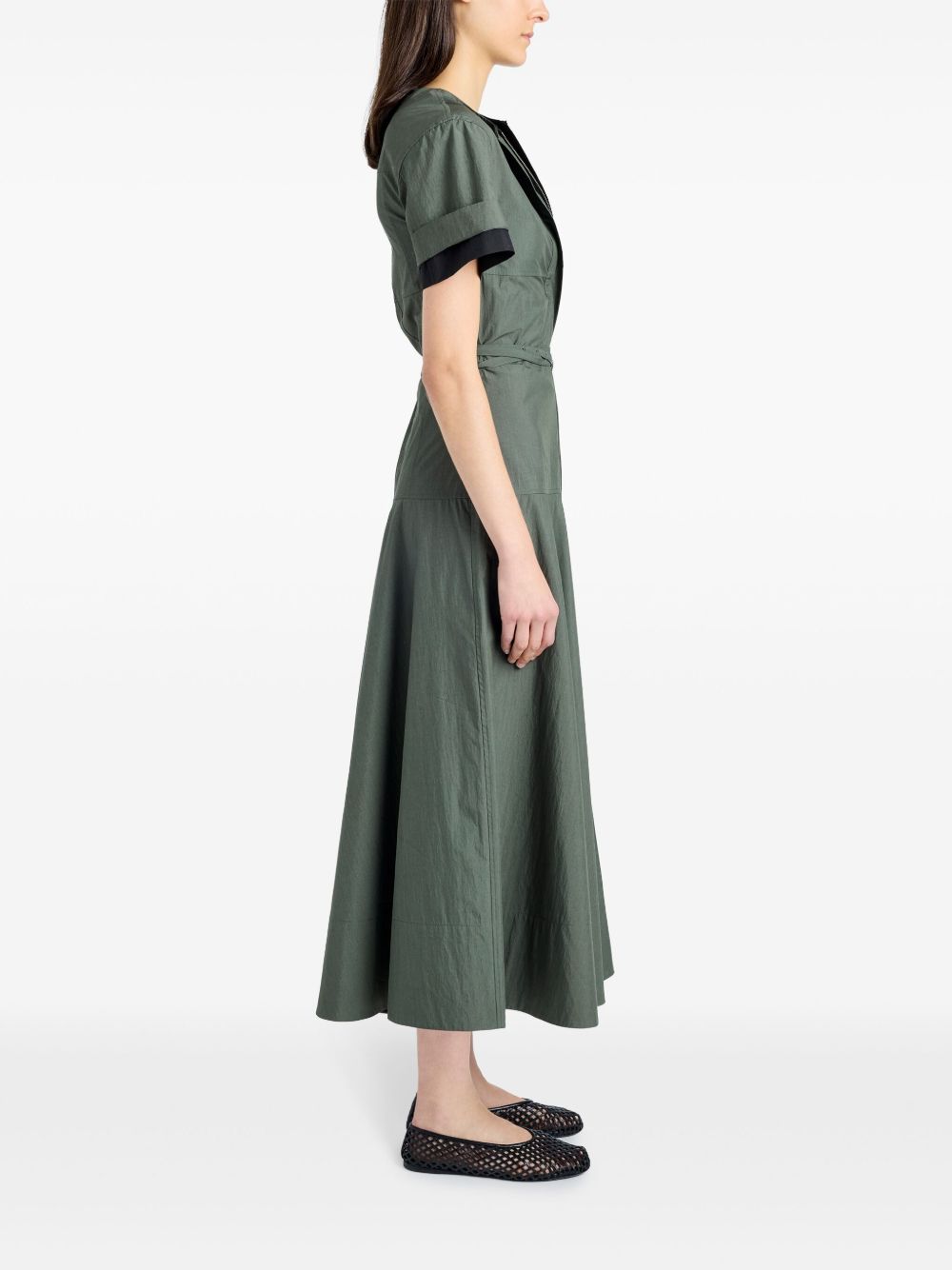 Elizabeth Dress in Dark Spruce