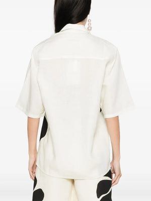Sydney Top in Camellia Black/White
