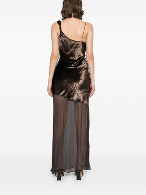 Beaton Dress in Dark Chocolate