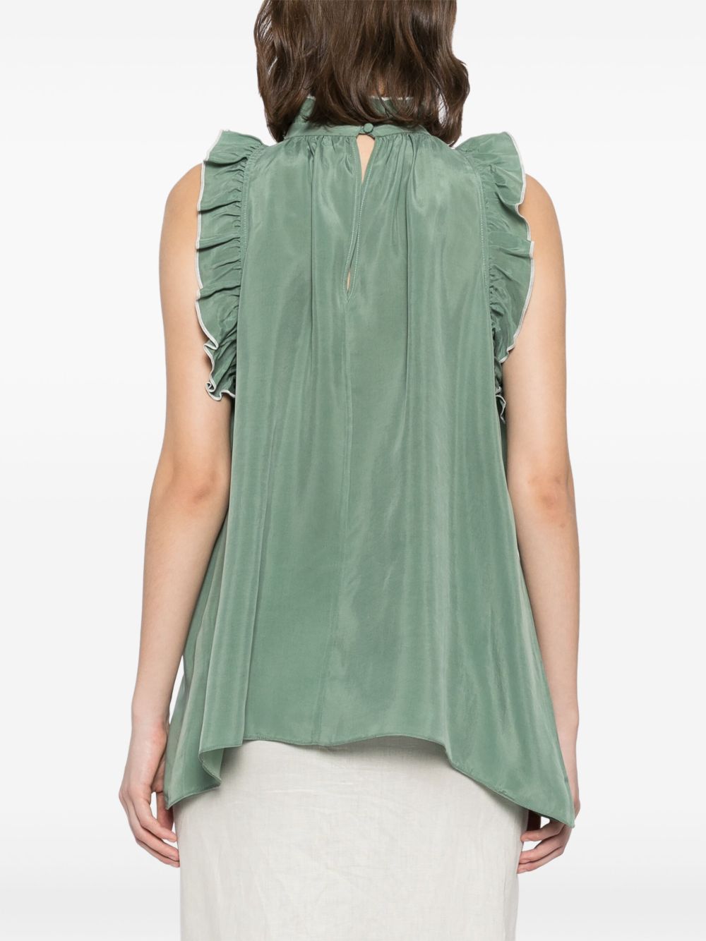 Miriam Top in Dark Green