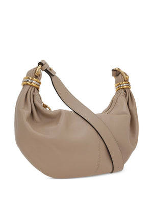 Small Bracelet Hobo Bag in Boyish Brown