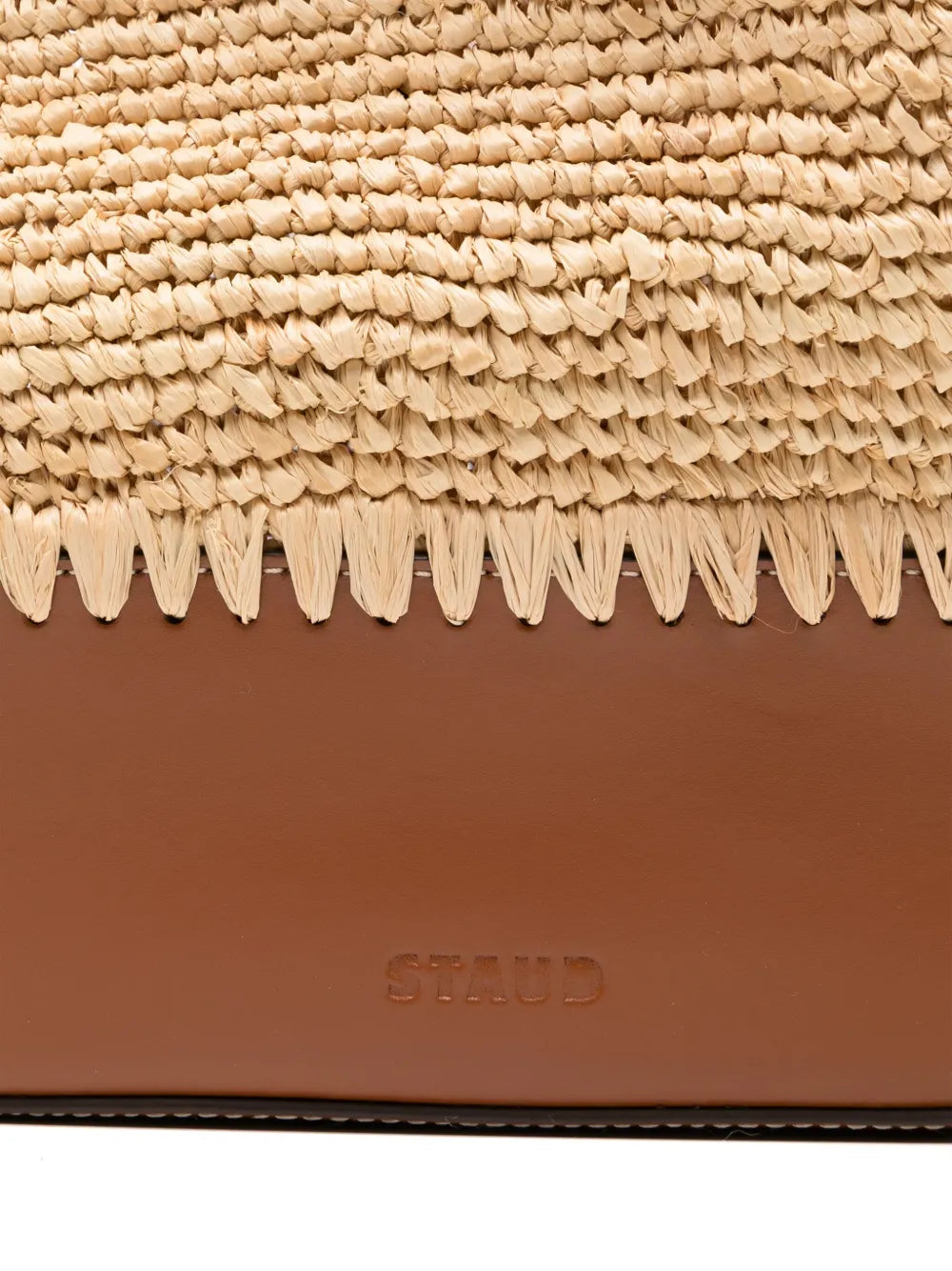 Squillo Raffia Tote in Natural Tan