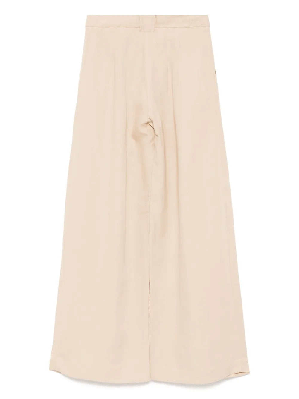 Wide Leg Pleat Pants in Dune