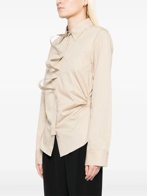 Deconstructed Shirt in Champagne