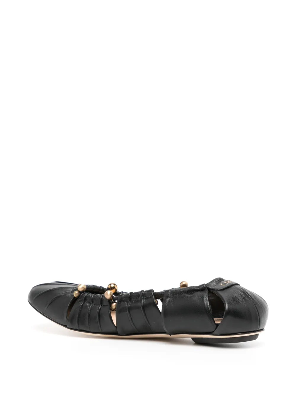 Luna Ballet Flats in Black