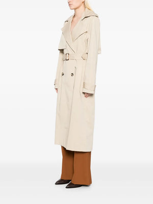 Classic Trench Coat in Champagne