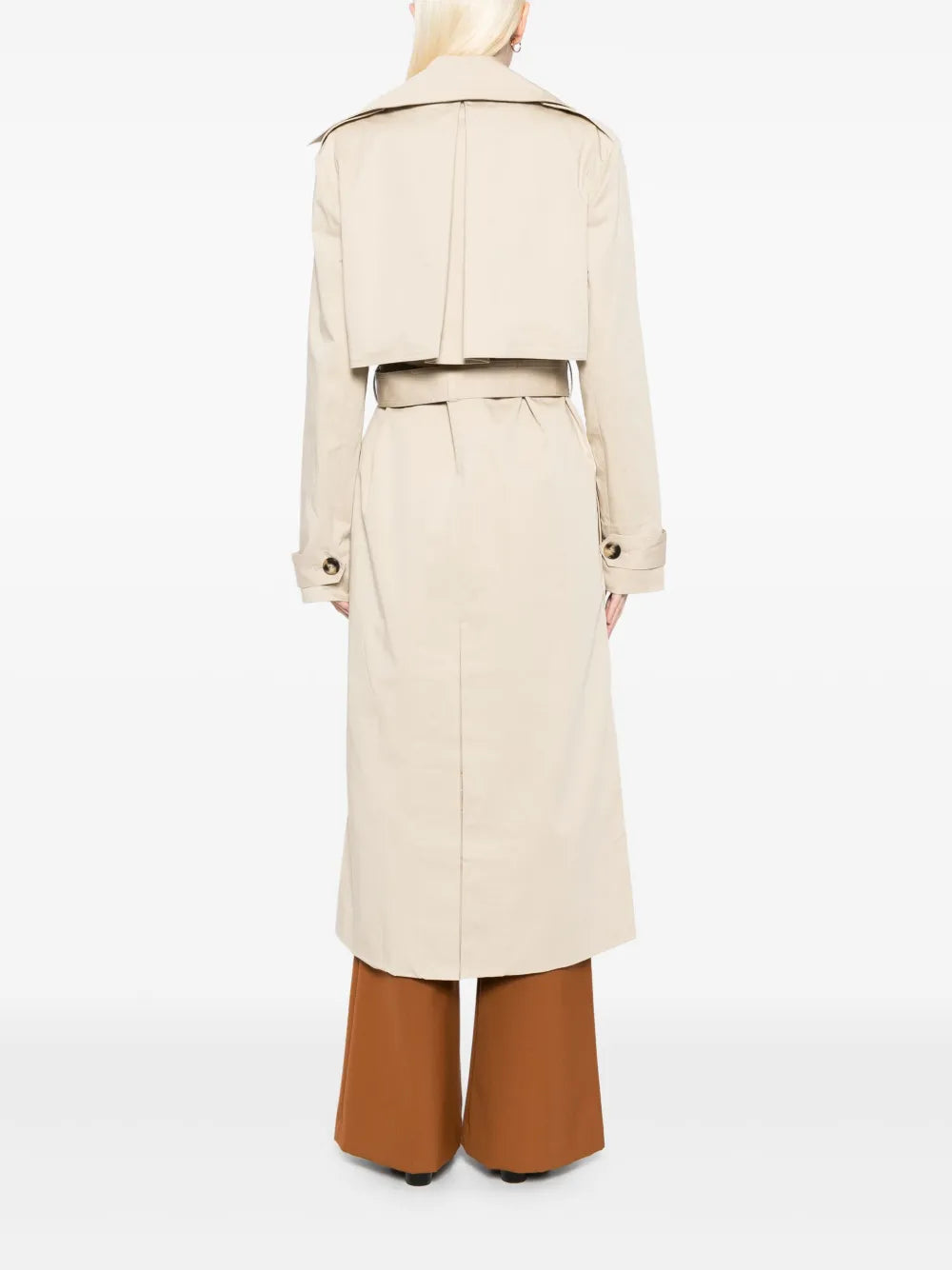 Classic Trench Coat in Champagne