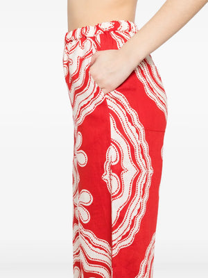 Desta Pants in Niku Red