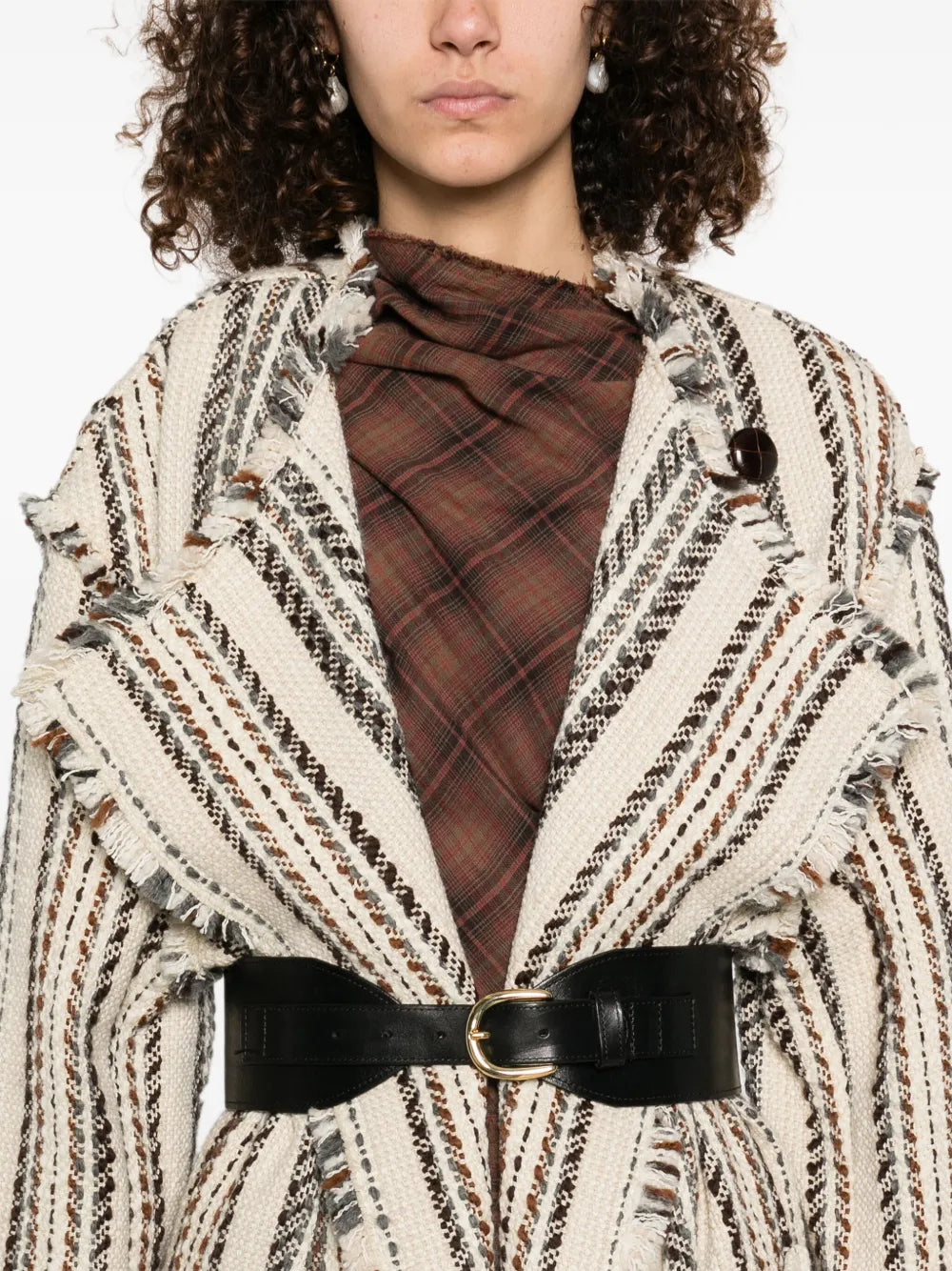 Inita Coat in Ecru