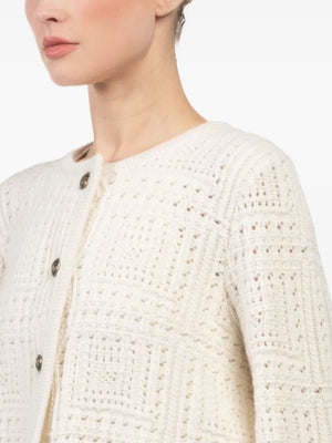 Harry Sweater Jacket in Ivory