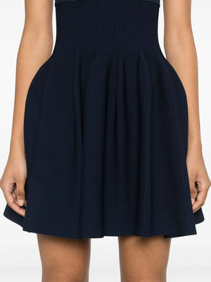 Elektra Knit Mini Dress in Midnight