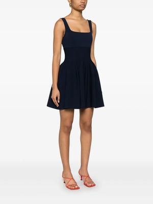 Elektra Knit Mini Dress in Midnight