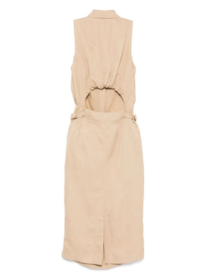 Sarah Dress in Travertine