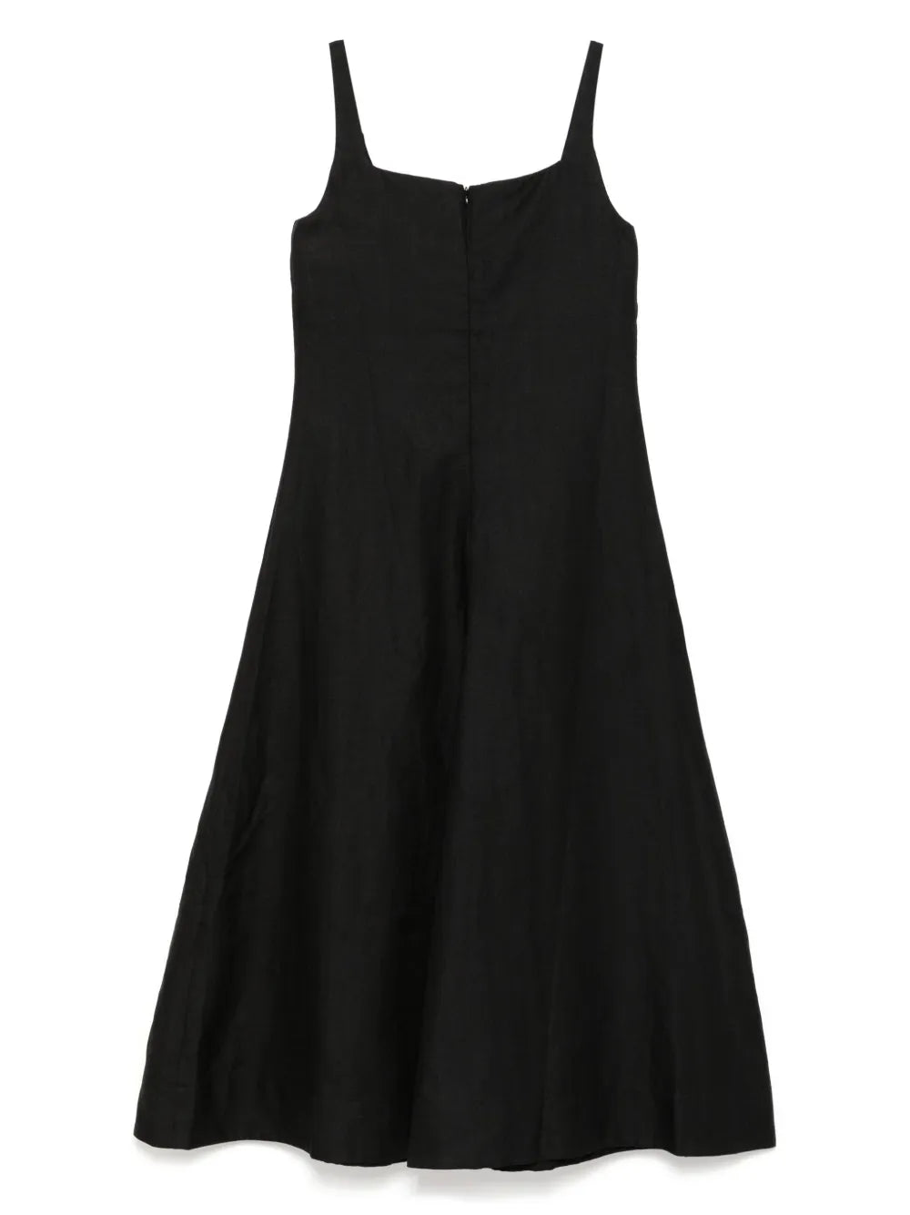 Delphi Flared Maxi Dress in Black