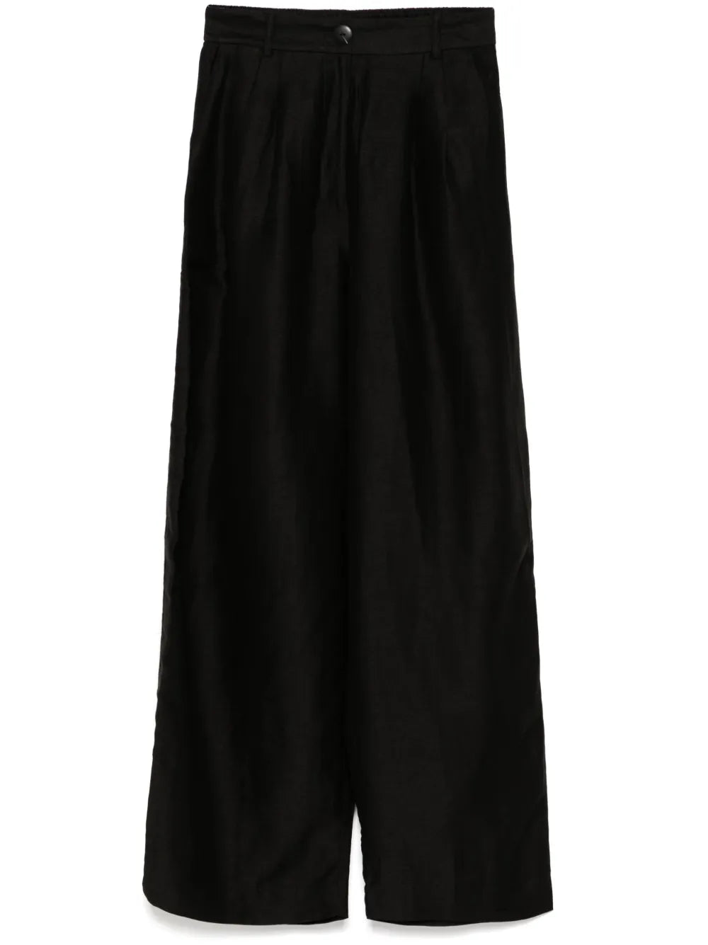 Bormio Pleat Trouser in Black