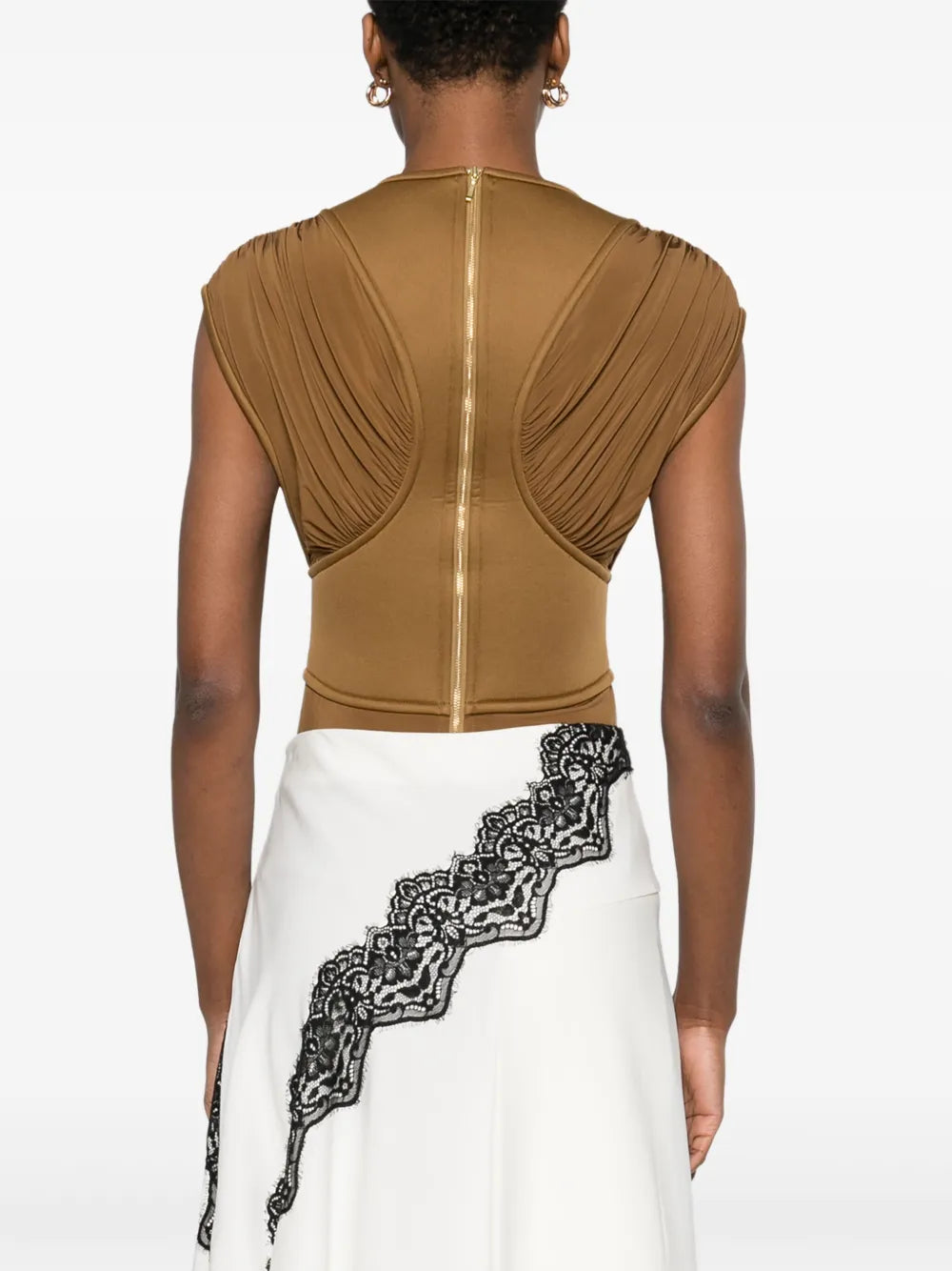 Illuminate Bodysuit in Khaki