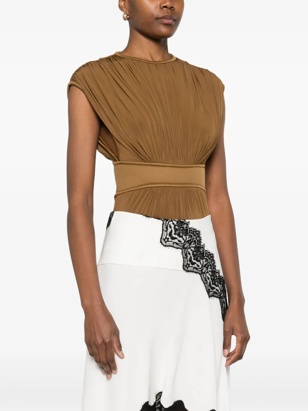 Illuminate Bodysuit in Khaki