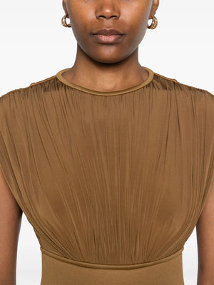 Illuminate Bodysuit in Khaki