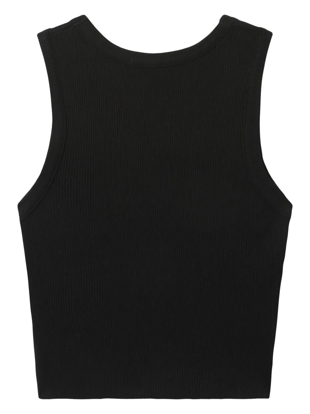 Shrunken Poppy Tank in Black
