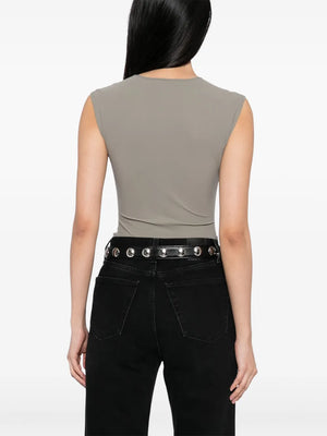 Aura Bodysuit in Aluminum