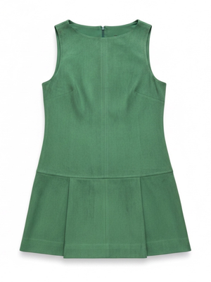 green suede mini dress Shop Moravia – ZOË Fringe dress