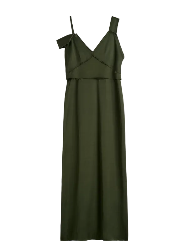 ivory dress winter Maison Tara Savannah Dress, 10 / White Maxi dress main image 1