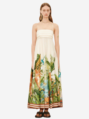 midi dress tango Toucan Tango Midi Dress in Multi – ZOË